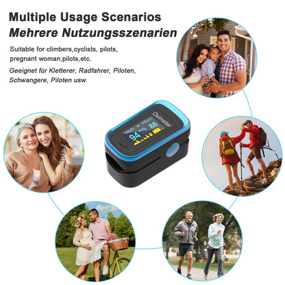 Pulsoximeter für Fingersauerstoffmessgerät