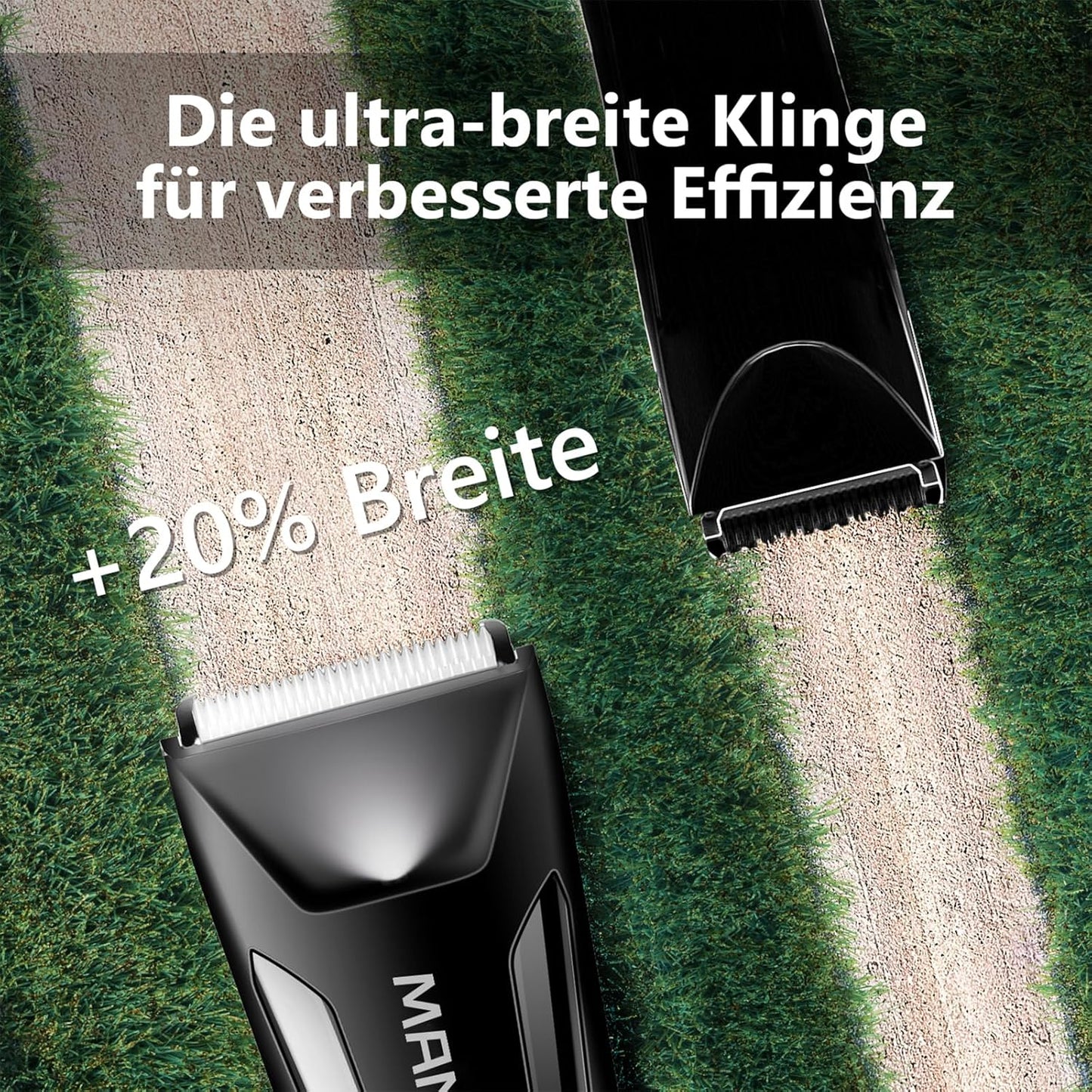 Manwills Intimrasierer Mann, Rasierer Herren Elektrisch mit Stehender Ladestation