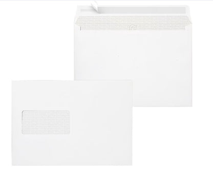 Mailmedia Briefumschläge Maildigital, C5 100 g/m² mit Fenster, halblang - 250 Stück 
