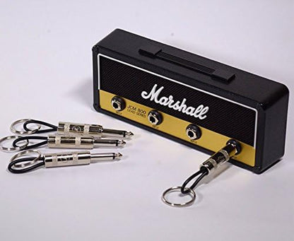 Marshall  Pluginz Jack Rack II Schlüsselhalter, JCM 800, 4 Jack Schlüsselringe und Montagesatz