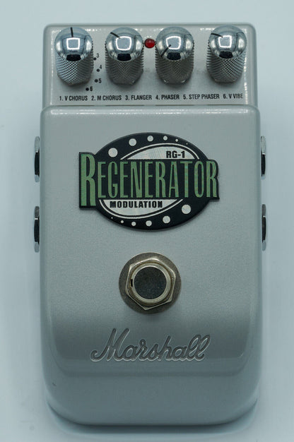 Marshall RG-1 Regenerator Modulation Chorus Phaser Flanger Pédale d'effet pour guitare