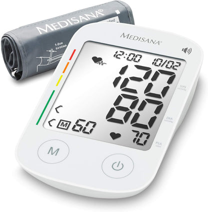 medisana BU 535 Voice Oberarm-Blutdruckmessgerät, Blutdruck und Pulsmessung