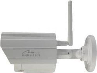 Media Tech MT4052 WLAN IP-Überwachungskamera, HD 720p, Outdoor, IR-Nachtsicht, Mobil- & PC-Steuerung,