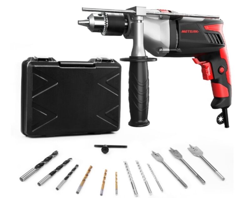 METERK Schlagbohrmaschine 230 V 16 A Mit Kabel 950W 2800 RPM