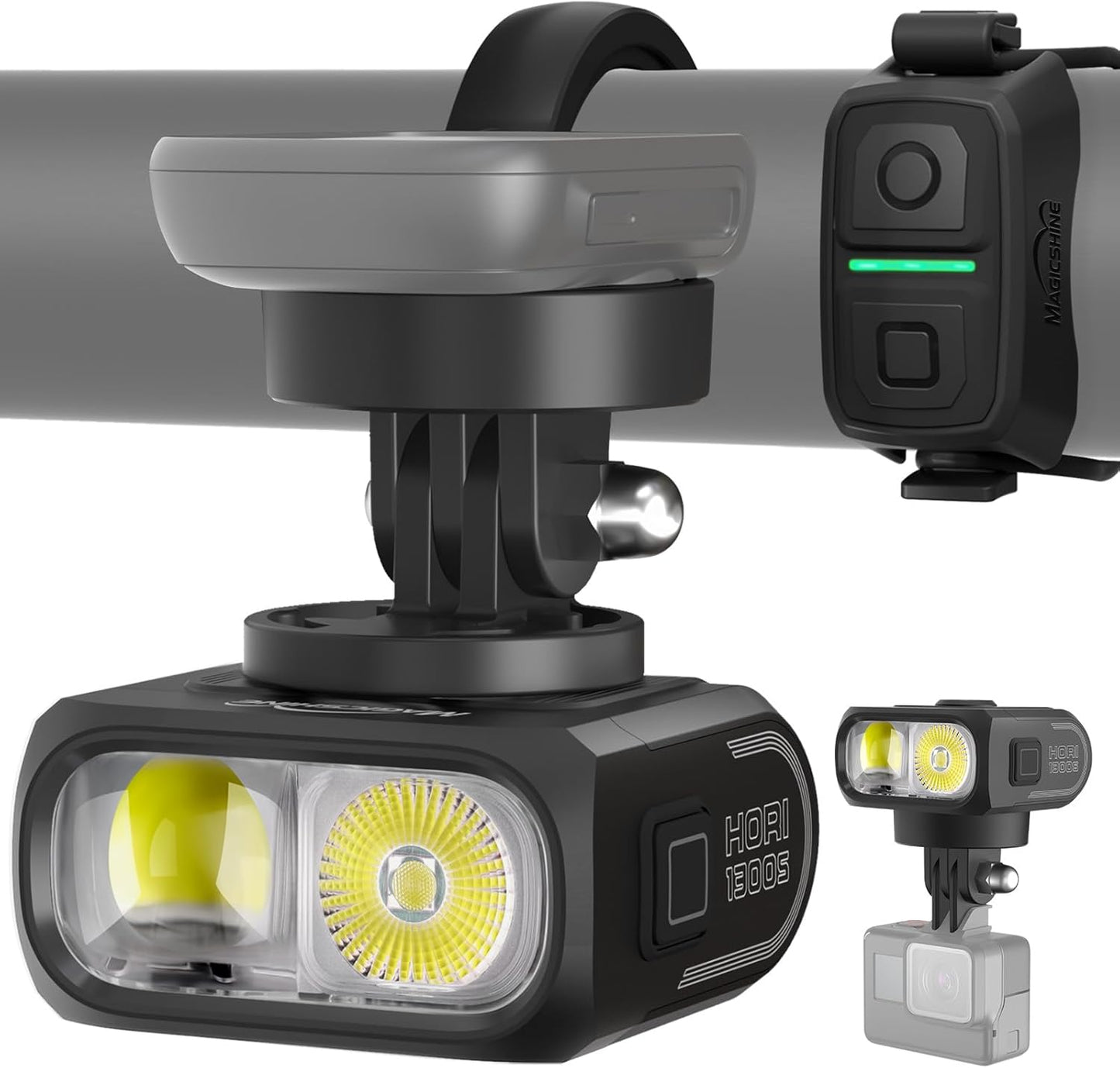Magicshine Hori 1300S Fahrradlampe – Schwarz