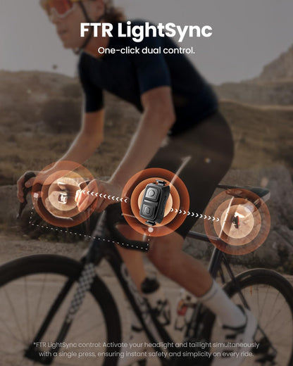 Magicshine Hori 1300S Fahrradlampe – Schwarz