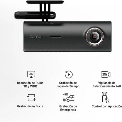 70mai M300 1296P QHD Dashcam, Autokamera | 140° | WiFi-Kamera | Autokamera