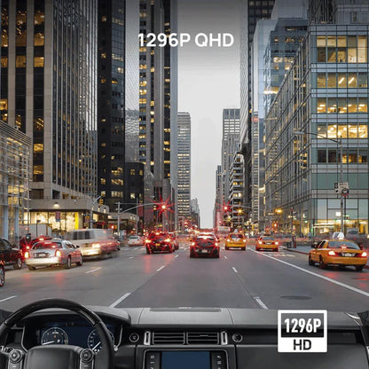 70mai M300 1296P QHD Dashcam, Autokamera | 140° | WiFi-Kamera | Autokamera