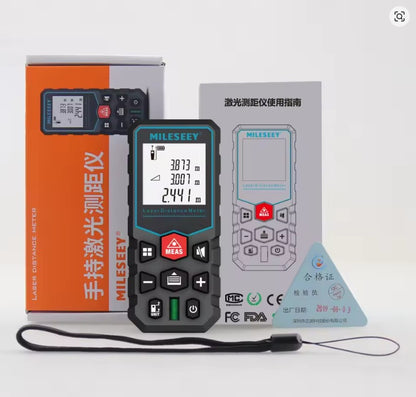 MILESEEY X5 Laser-Maßband, 80 m, Laser-Entfernungsmesser