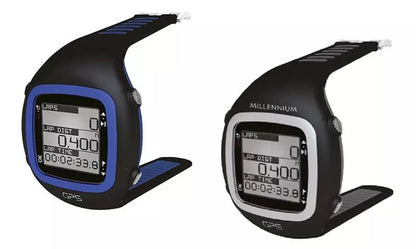 Millennium GPS Montre de sport avec Weichem Brustgurt et Herzfrequenzmesser Blau
