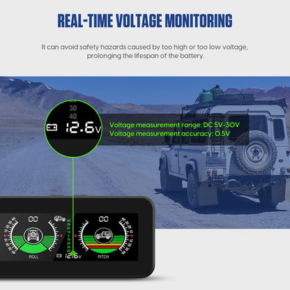 MRCARTOOL M50 Auto Neigungsmesser Kfz GPS Tacho Digital Auto HUD
