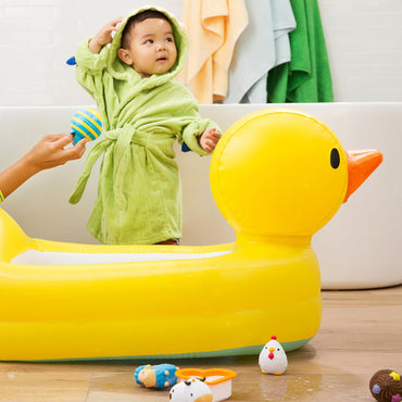 Munchkin White Hot aufblasbare Baby Bade Ente Tube