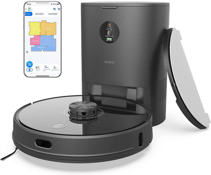 Neabot N2 Lite Saugroboter 3 en 1 Staubsauger 2700 Pa Hinterniserkennung Noir