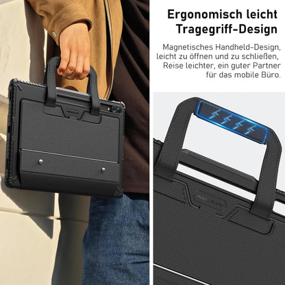 Nillkin Tragbar Tastatur Hülle für Samsung Galaxy S10 Ultra/S9 Ultra 14.6 Zoll Schwarz
