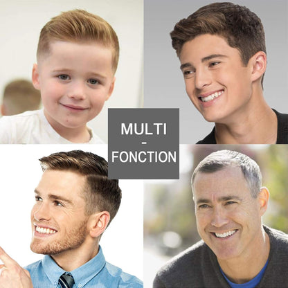 NPET Haarschneidemaschine für Herren, mit Keramikklinge, verstellbar,wiederaufladbar