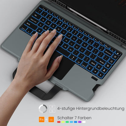Nillkin Tragbar Tastatur Hülle für Samsung Galaxy S10 Ultra/S9 Ultra 14.6 Zoll Schwarz