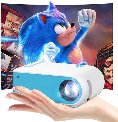 Mini Beamer Unterstützt 1080P, 4K Projektor Tragbarer Bluetooth5.4