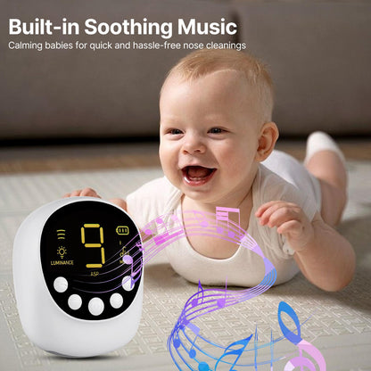 Nasensauger für Babys, elektrischer Baby-Nasensauger, elektrische Nasenabsaugung für Babys, 9 Saugstufen