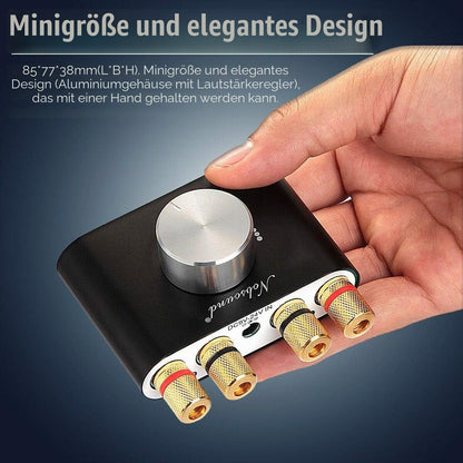 Nobsound Mini Bluetooth 5.0 Digital Power Amplifier HiFi Stereo Verstärker 2.0 Kanal