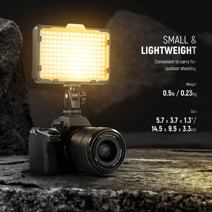 Neewer LED-Video-Beleuchtung 5600 K für Fotostudio ,Kompatibel mit Nikon, Sony / DSLR-Kameras,