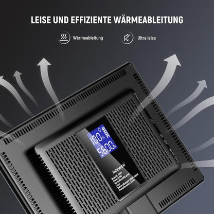 NEEWER 192 LED Panel Videolicht, 20W Flächenleuchte Dimmbar DSLR Kamera 3200-5600K