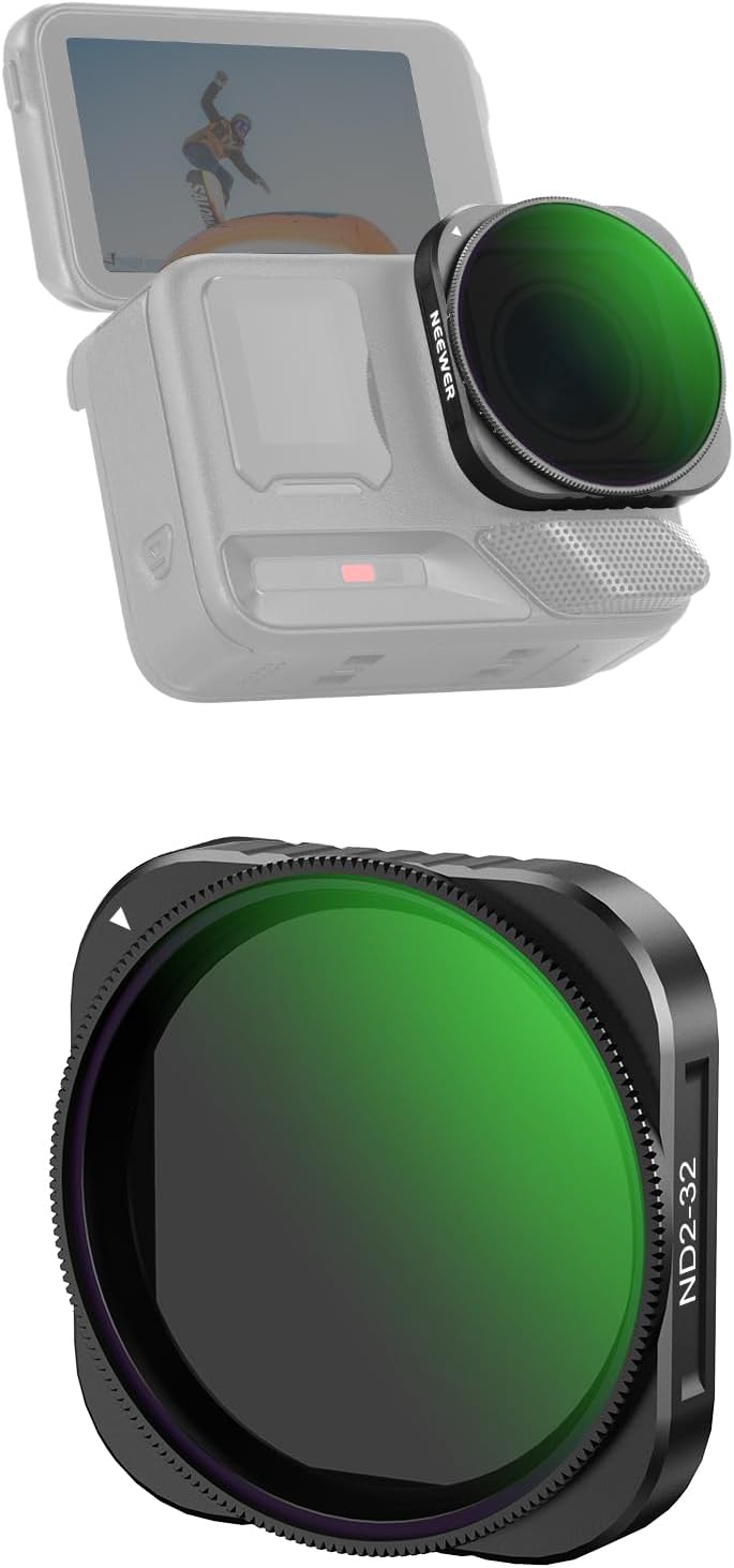 NEEWER Variabler ND Filter kompatibel mit Insta360 Ace Pro/Ace Pro 2