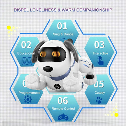 LE NENG TOYS K16A Fernbedienung Roboter Hund Elektronische Haustiere Stuntdog Spielzeug für Kinder