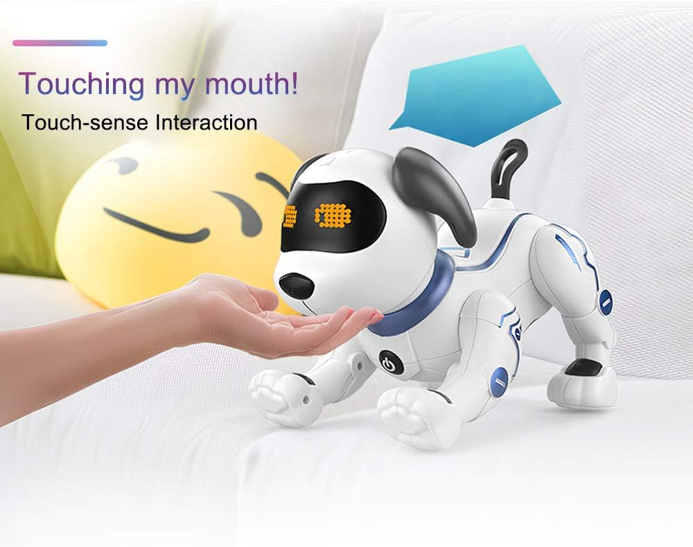 LE NENG TOYS K16A Fernbedienung Roboter Hund Elektronische Haustiere Stuntdog Spielzeug für Kinder