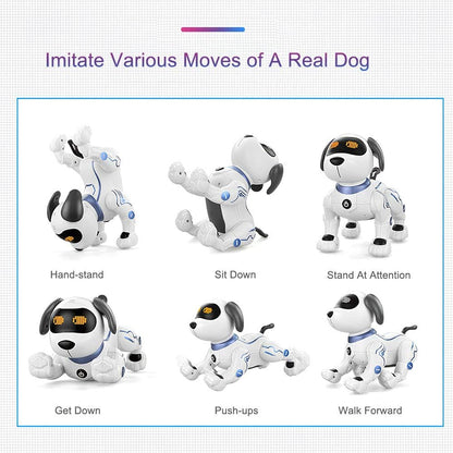 LE NENG TOYS K16A Fernbedienung Roboter Hund Elektronische Haustiere Stuntdog Spielzeug für Kinder
