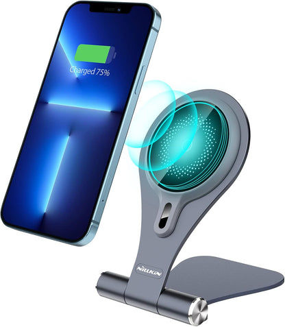 Nillkin MagStand Magsafe Induktive Ladegerät Ständer,Schnelles kabelloses, Grau