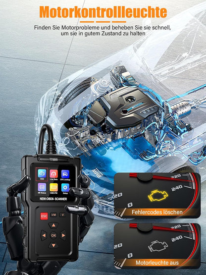 OBD2 Diagnosegerät OBD Auto Diagnose, Universal Auto Auslesegerät,