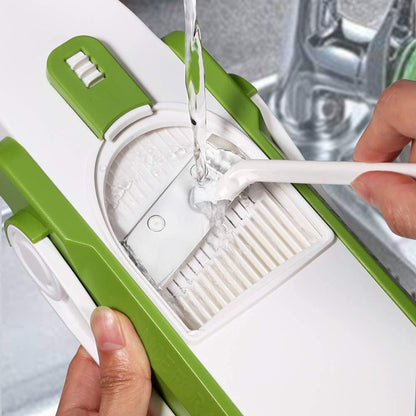 ONCE FOR ALL Gemüseschneider mit Auffangbecken Pommesschneider & Kartoffelschneider