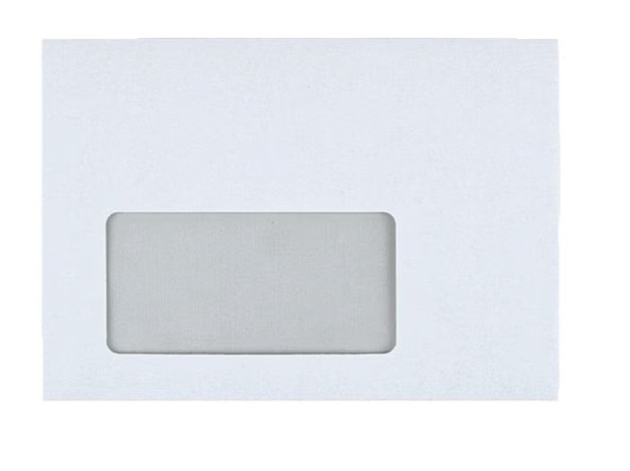 1000 X OTTO Office Briefumschläge , C6 80 g/m² mit Fenster, haftklebend 1000 Stück