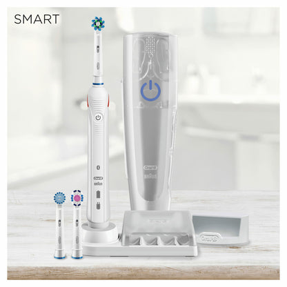 Brosse à dents électrique Oral-B Smart 5 5000N, avec minuterie et contrôle, blanche
