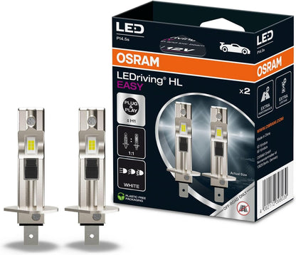 OSRAM LEDriving HL EASY H1 LED Fern- und Abblendlicht, Kaltweiß 6500 K