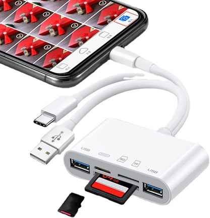 OTG USB Kamera Multimemory Adapter für SD TF Kartenleser Kit für 13 Konverter
