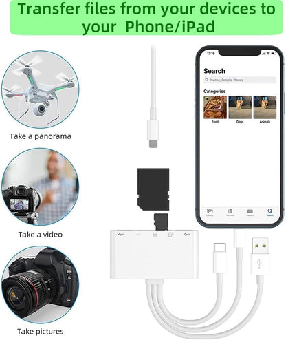 OTG USB Kamera Multimemory Adapter für SD TF Kartenleser Kit für 13 Konverter