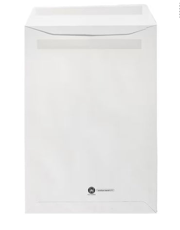 Pochettes de recyclage OTTO Office Nature, C4 100 g/m² avec fenêtre, autocollantes - 250 pièces 