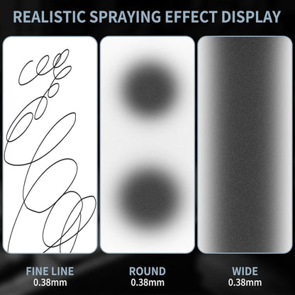 Ovaga Airbrush-Kit, wiederaufladbar, kabellos, Airbrush-Kompressor,Airbrush-Set, tragbar, kabellos,