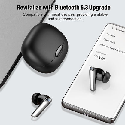 Puqo AI Kopfhörer 3-in-1 Sprachübersetzer 164 Sprachen mit App,48H Bluetooth 5.3