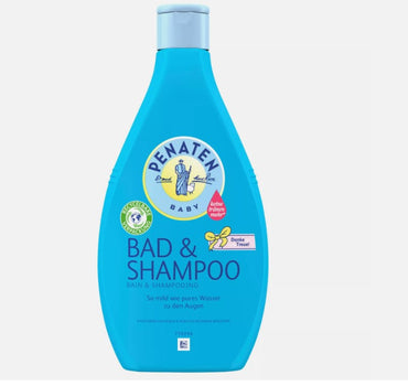 6 X 400ml Penaten Baby Bad und Shampoo Parfümfrei Pflege keine Tränen