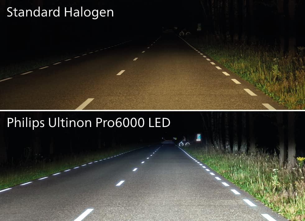 Philips Ultinon Pro6000 Boost gen2 Direct-fit H4-LED Moto, Scheinwerferlampe für Motorräder