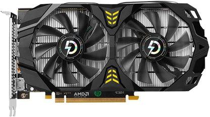 PELADN AMD Radeon RX 580 8 GB Gaming Grafikkarte,3 DP-Ports, 1 HDMI-Port, GDDR5