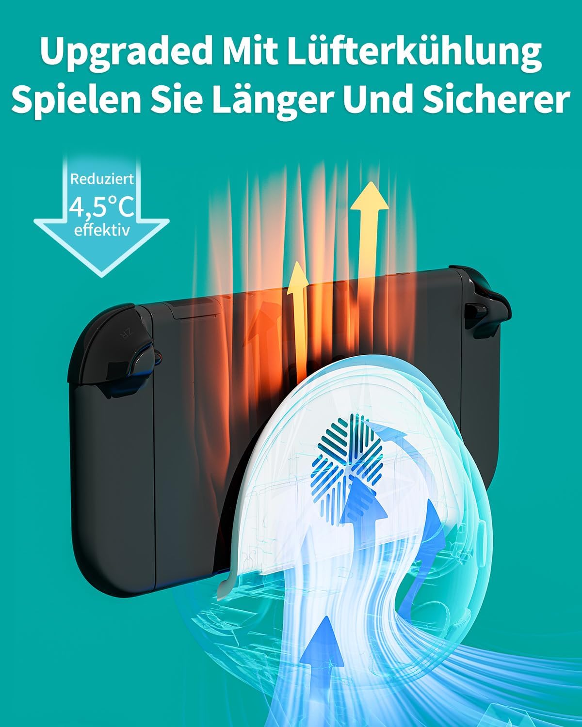 POWKONG Docking Station Kompatibel mit Nintendo Switch2, Switch TV Dock Ladestation