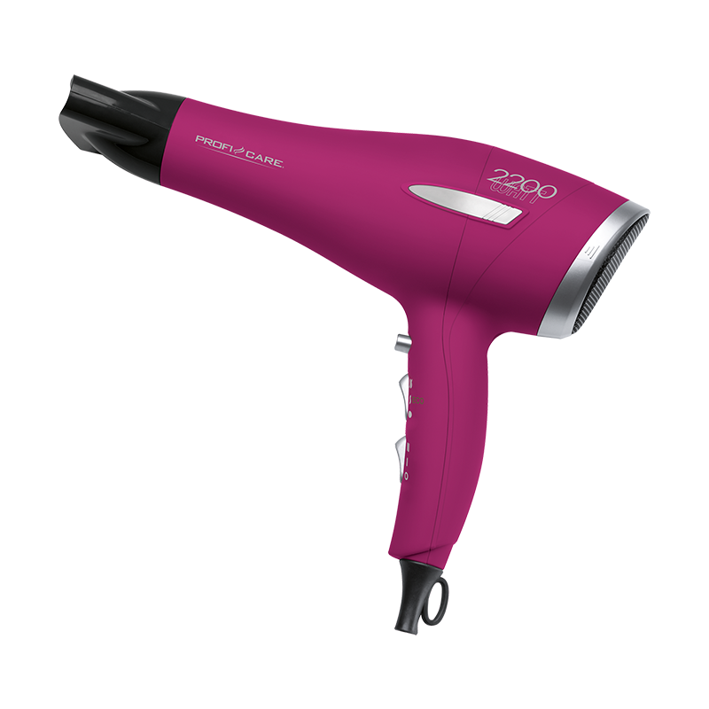Sèche-cheveux professionnel ProfiCare PC-HT 3045 2200 W - 3 réglages de température Lilas