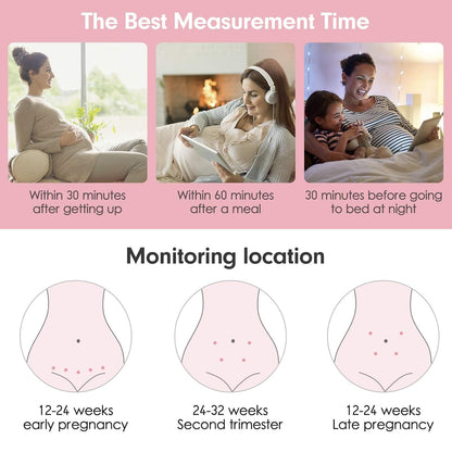 Fetal Doppler pink mit 2.5 MHz Sonde + 100 g Ultraschall Gel