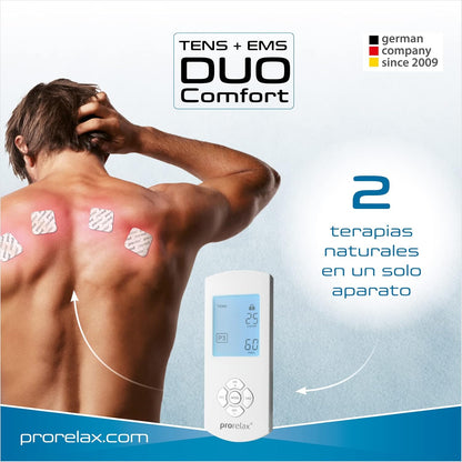 prorelax TENS + EMS Duo Comfort Elektrisches Muskelstimulation-Gerät