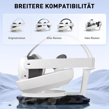 PrismXR Carina D1  Magnetische Ladestation kompatibel mit Meta Quest 3