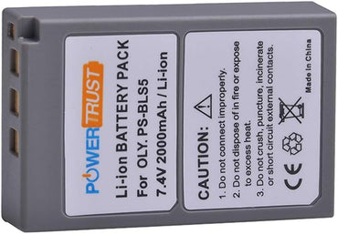 PowerTrust PS-BLS5 BLS-50 BLS-5 Akku Ladegerät Pack für Olympus ....