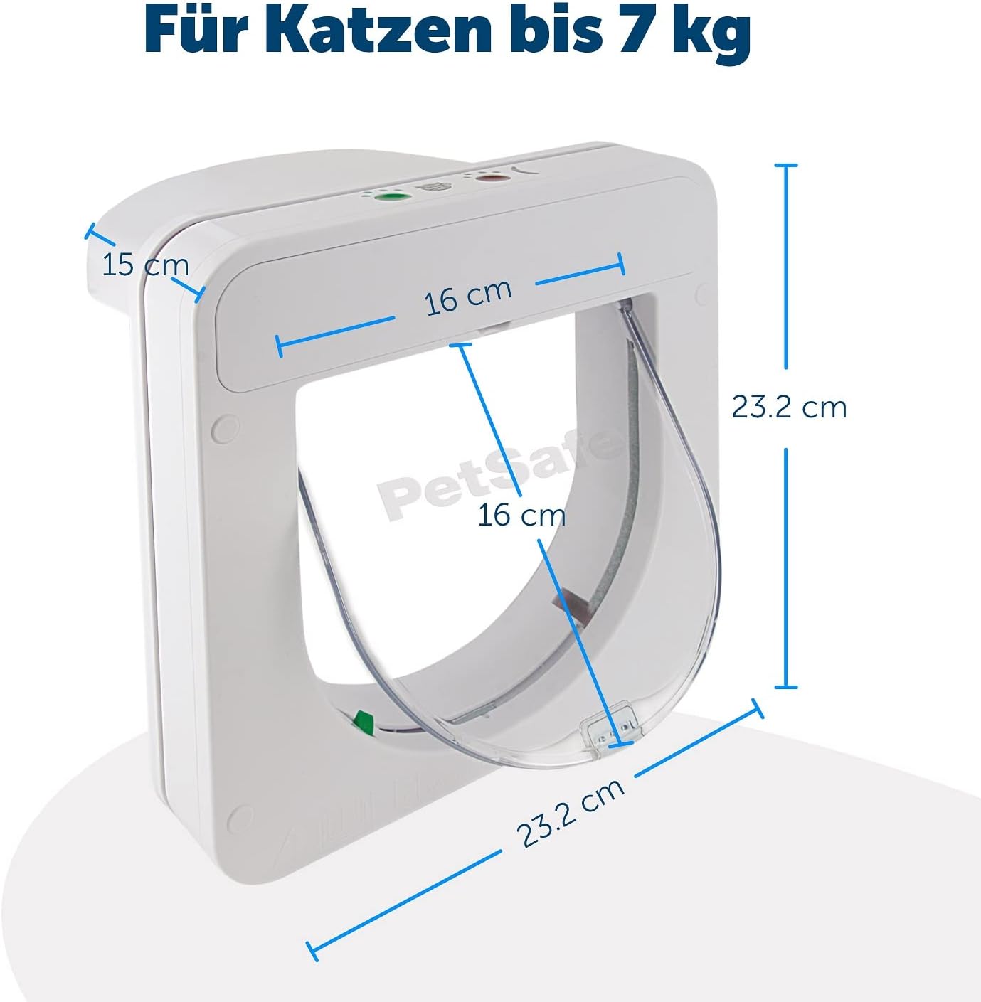 PetSafe Petporte smart Flap Mikrochip Katzenklappe mit Chip-Erkennung